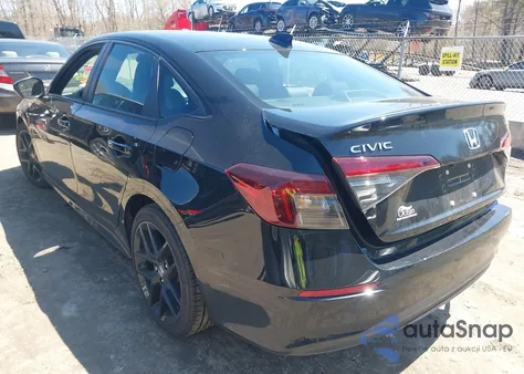 2025 Honda Civic Sport from USA, damaged, VIN 2HGFE2F5XSH554687